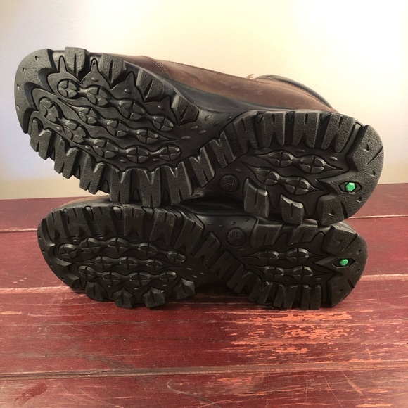 Timberland Men's Leather Mid Ankle Hiking Boot Size 10.5 NWOT - Picture 9 of 11